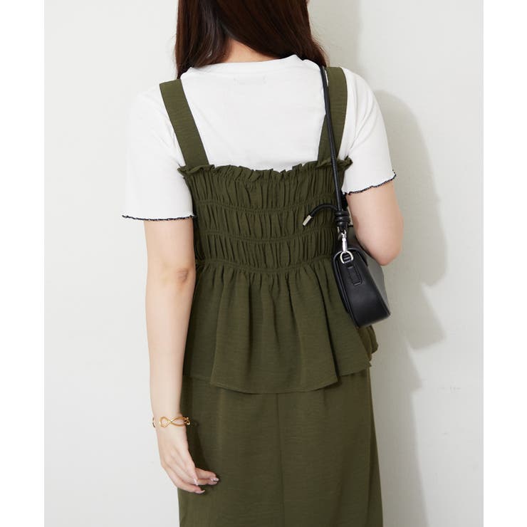 【セットアイテム】コーディネートワンピース+テレコT | RMAF　NICE CLAUP / OLIVE des OLIVE | 詳細画像10 