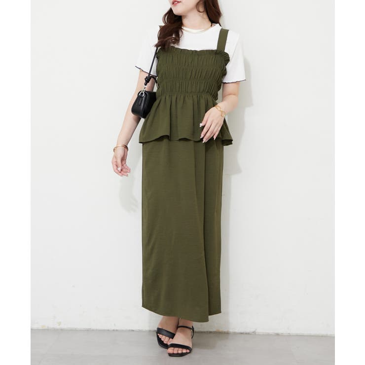 【セットアイテム】コーディネートワンピース+テレコT | RMAF　NICE CLAUP / OLIVE des OLIVE | 詳細画像11 