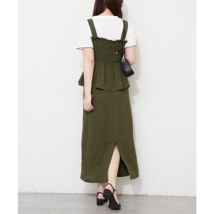 【セットアイテム】コーディネートワンピース+テレコT | RMAF　NICE CLAUP / OLIVE des OLIVE | 詳細画像14 