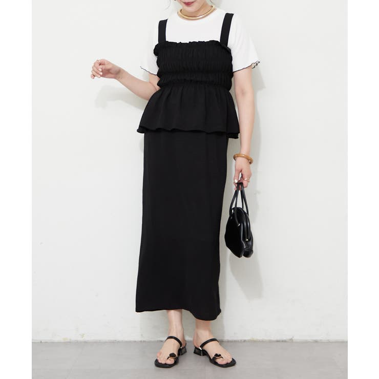 【セットアイテム】コーディネートワンピース+テレコT | RMAF　NICE CLAUP / OLIVE des OLIVE | 詳細画像18 