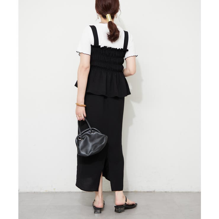 【セットアイテム】コーディネートワンピース+テレコT | RMAF　NICE CLAUP / OLIVE des OLIVE | 詳細画像20 