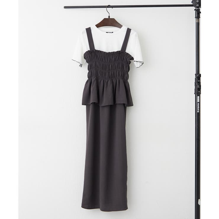 【セットアイテム】コーディネートワンピース+テレコT | RMAF　NICE CLAUP / OLIVE des OLIVE | 詳細画像21 