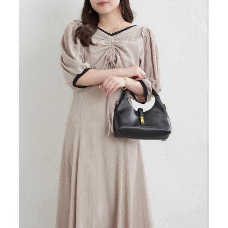 【Web限定】配色カットジャガードアンサンブル | NICE CLAUP / OLIVE des OLIVE　OUTLET | 詳細画像12 