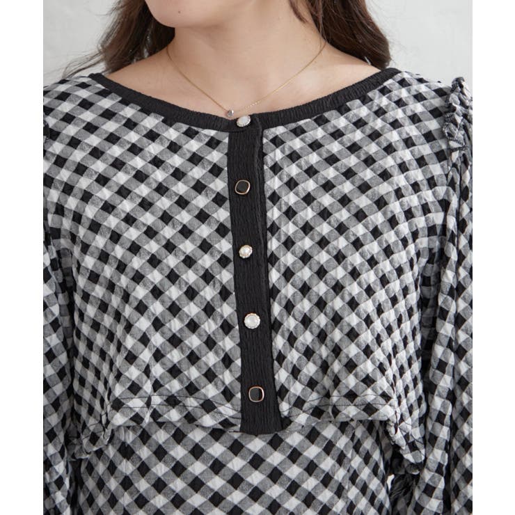 【Web限定】配色カットジャガードアンサンブル | NICE CLAUP / OLIVE des OLIVE　OUTLET | 詳細画像23 