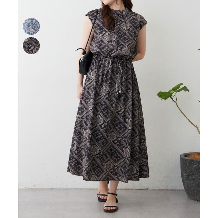 ノースリロングワンピース | RMAF　NICE CLAUP / OLIVE des OLIVE | 詳細画像1 