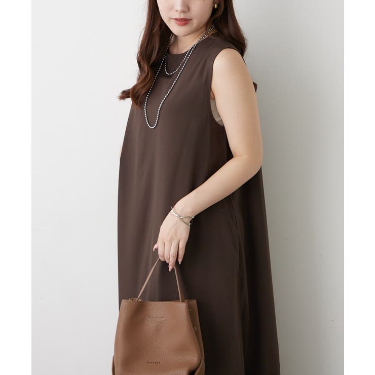 ノースリバルーンワンピース | RMAF　NICE CLAUP / OLIVE des OLIVE | 詳細画像3 