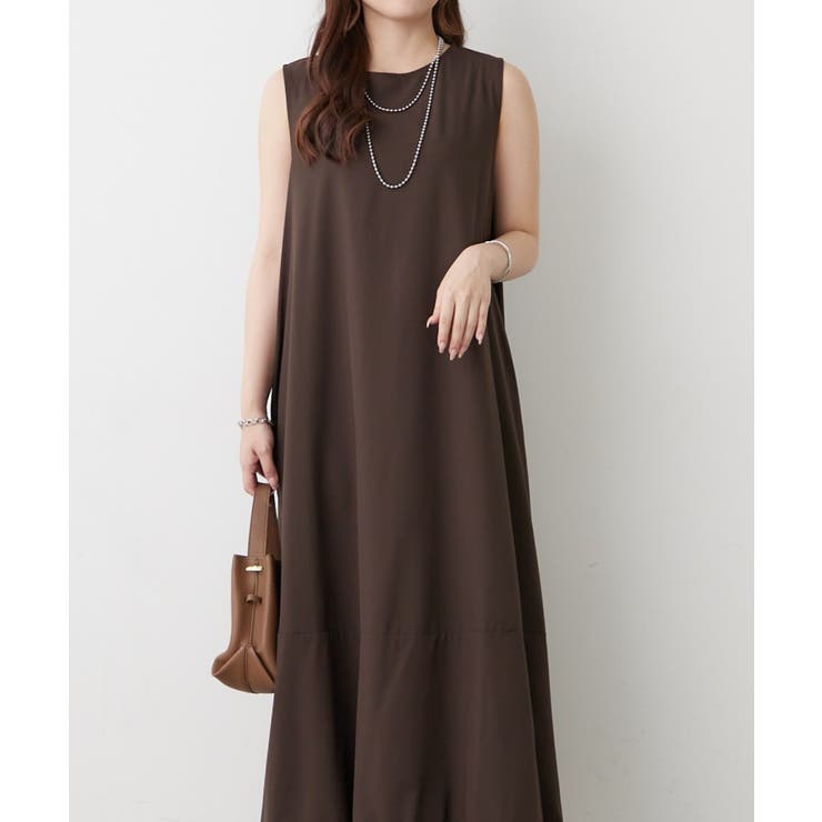 ノースリバルーンワンピース | RMAF　NICE CLAUP / OLIVE des OLIVE | 詳細画像4 