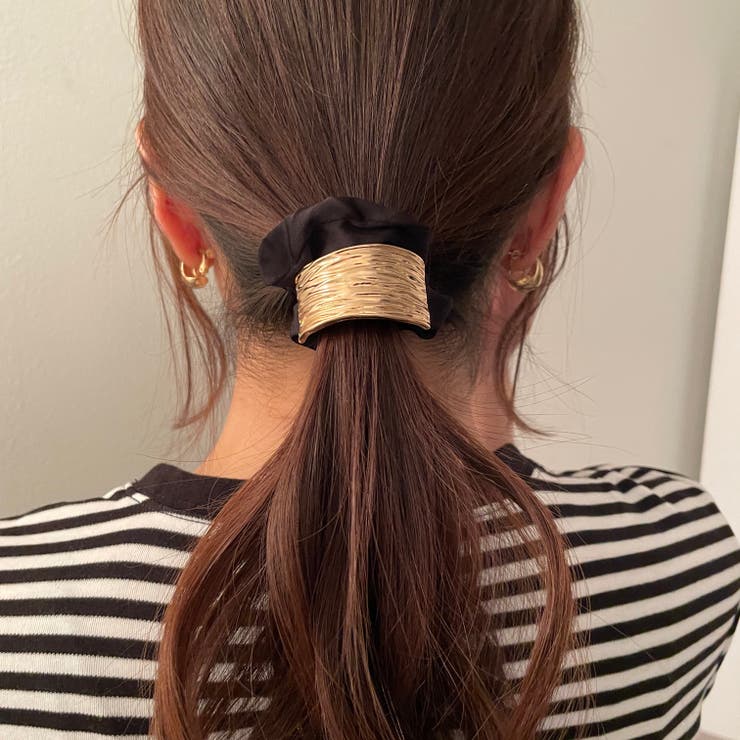 ブラック | メタルプレートシュシュ | RMAF　NICE CLAUP / OLIVE des OLIVE