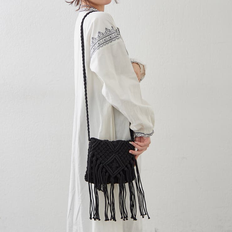 【Web限定】マクラメショルダー | RMAF　NICE CLAUP / OLIVE des OLIVE | 詳細画像10 