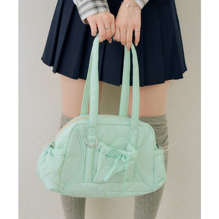 グリーン | キルティングボストン | RMAF　NICE CLAUP / OLIVE des OLIVE