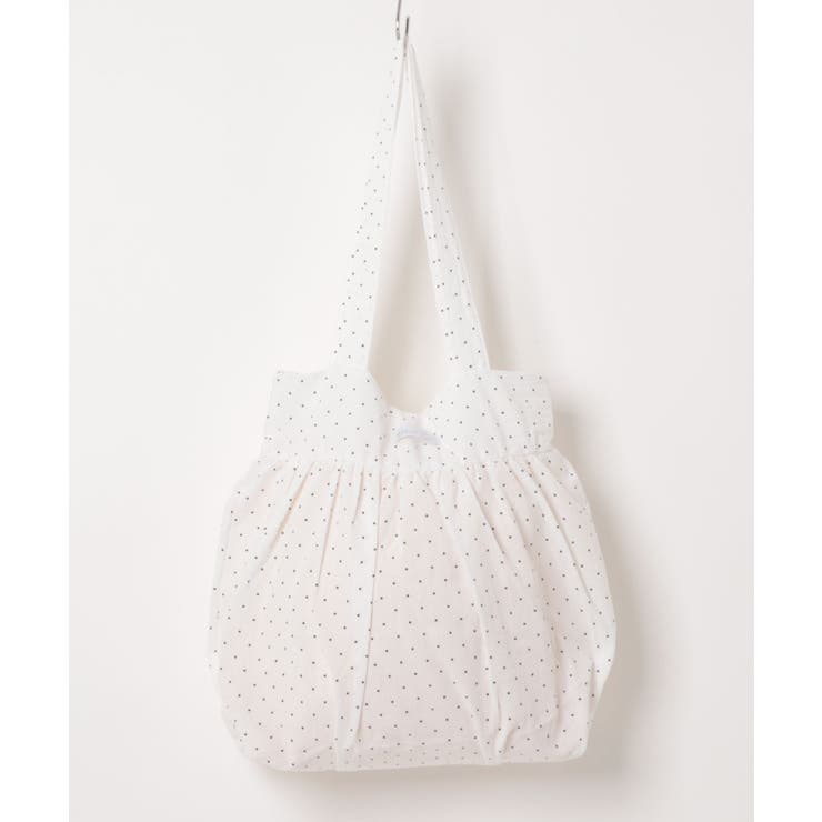 アイボリー | ドットギャザーバルーントート | RMAF　NICE CLAUP / OLIVE des OLIVE