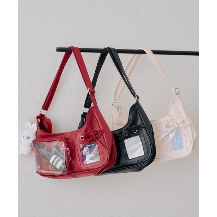 クリアポケットリボンBAG | RMAF　NICE CLAUP / OLIVE des OLIVE | 詳細画像1 