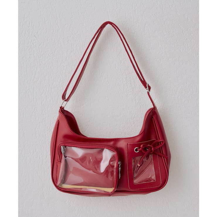 クリアポケットリボンBAG | RMAF　NICE CLAUP / OLIVE des OLIVE | 詳細画像3 