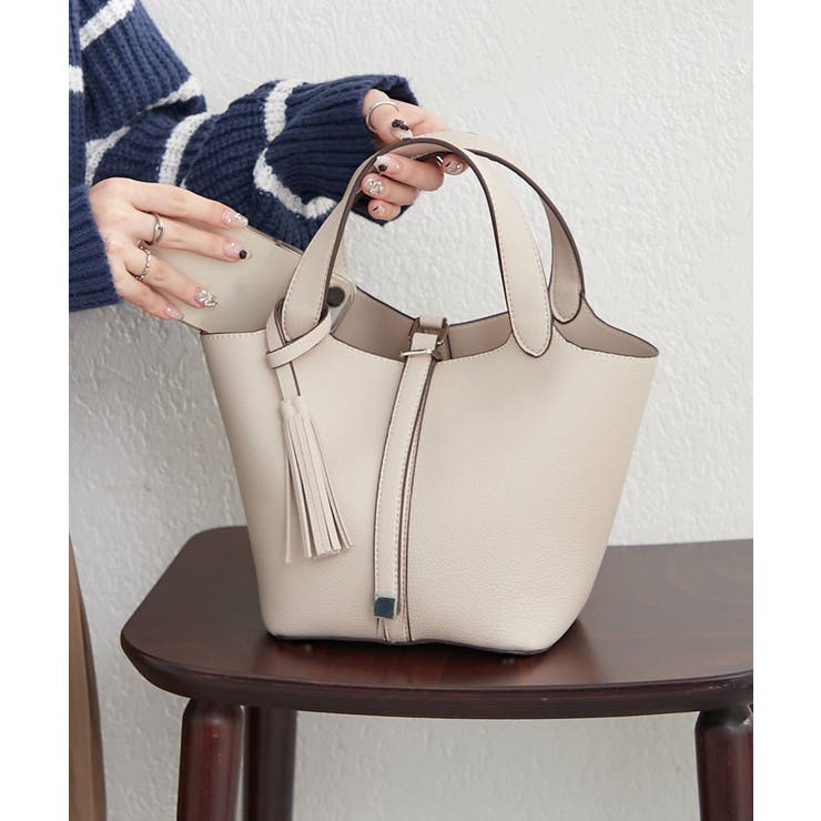 タッセル付トート | RMAF　NICE CLAUP / OLIVE des OLIVE | 詳細画像2 