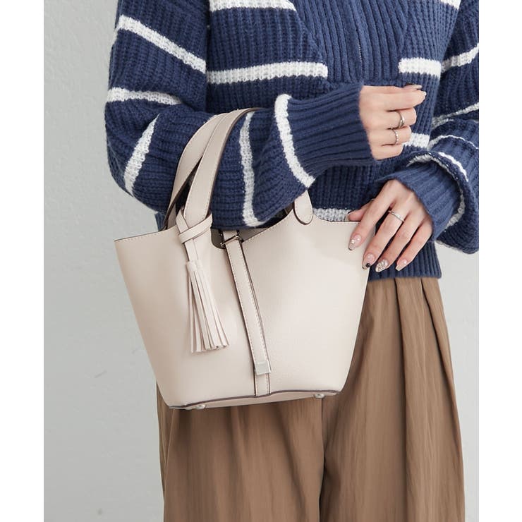 タッセル付トート | RMAF　NICE CLAUP / OLIVE des OLIVE | 詳細画像3 