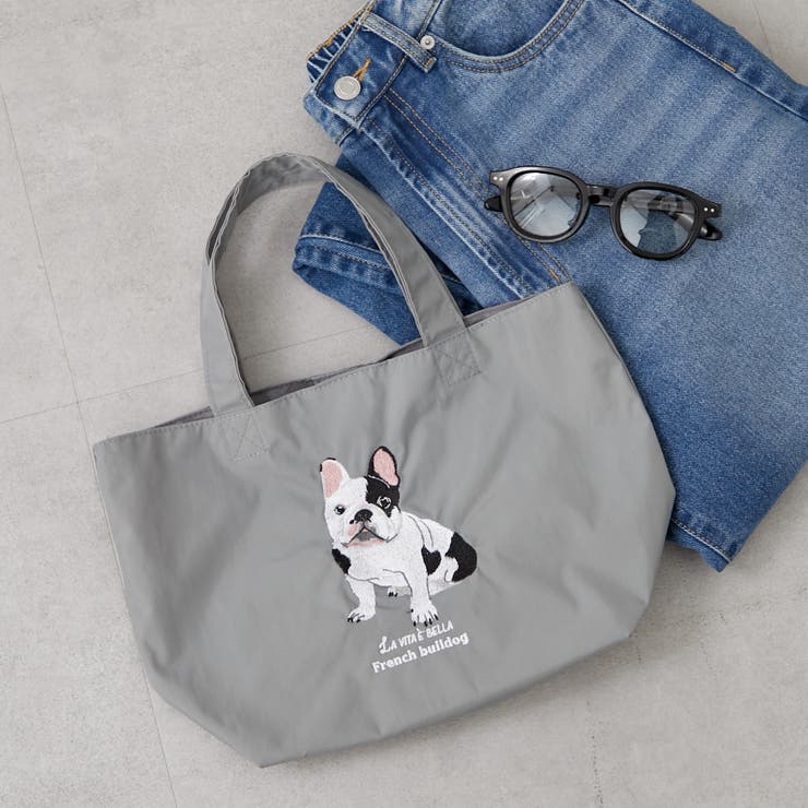 グレー | 【Web限定】アニマル刺繍プチバッグ | RMAF　NICE CLAUP / OLIVE des OLIVE