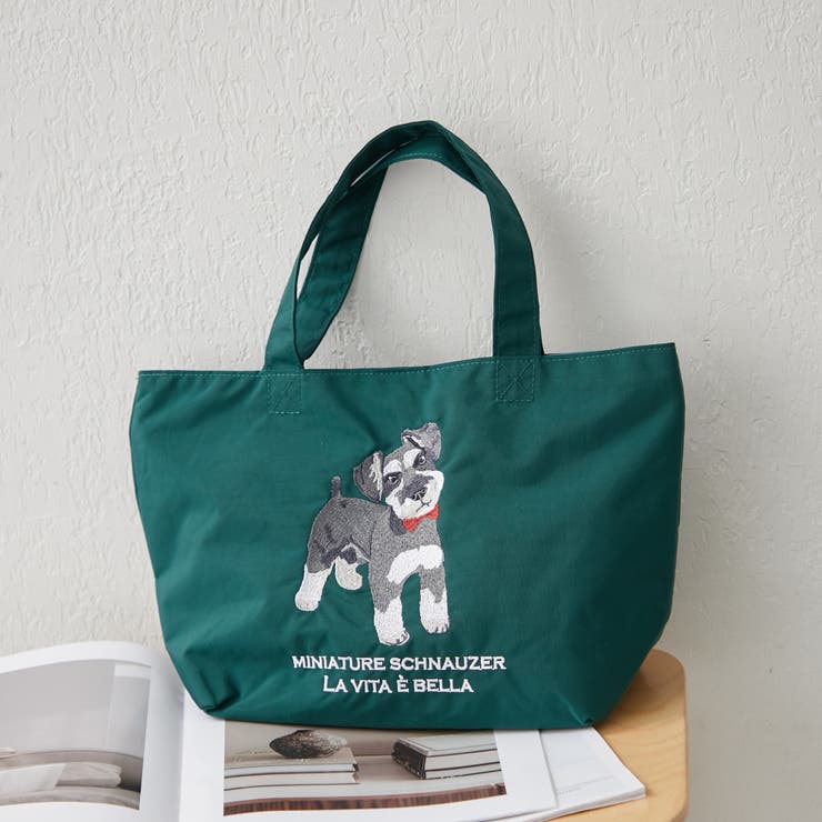 グリーン | 【Web限定】アニマル刺繍プチバッグ | RMAF　NICE CLAUP / OLIVE des OLIVE
