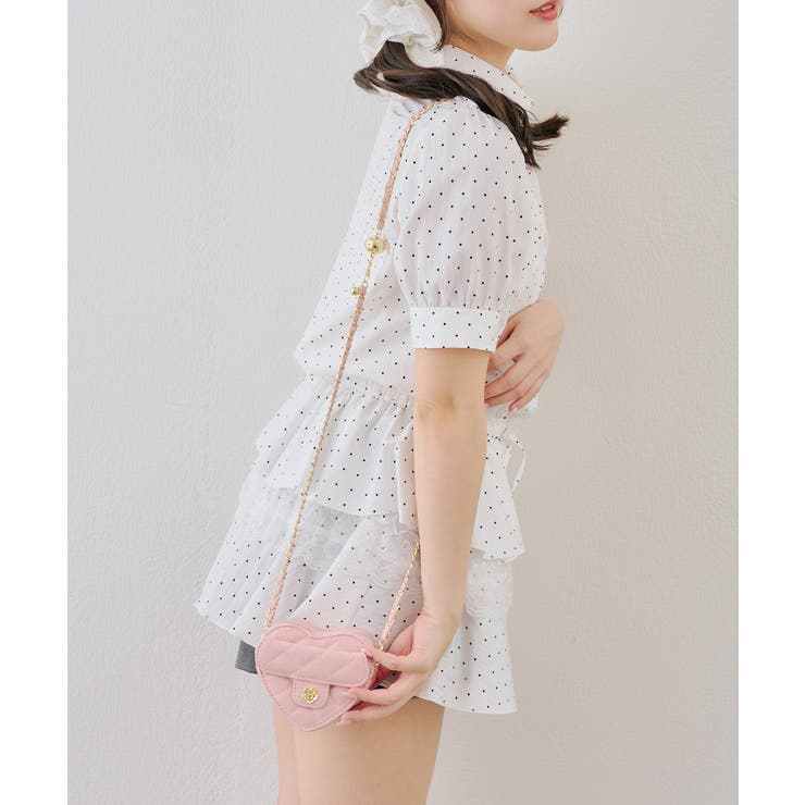 ハートキルティングバッグ | RMAF　NICE CLAUP / OLIVE des OLIVE | 詳細画像6 