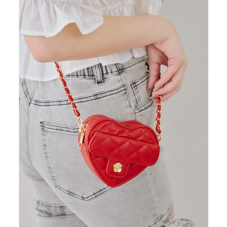 ハートキルティングバッグ | RMAF　NICE CLAUP / OLIVE des OLIVE | 詳細画像14 