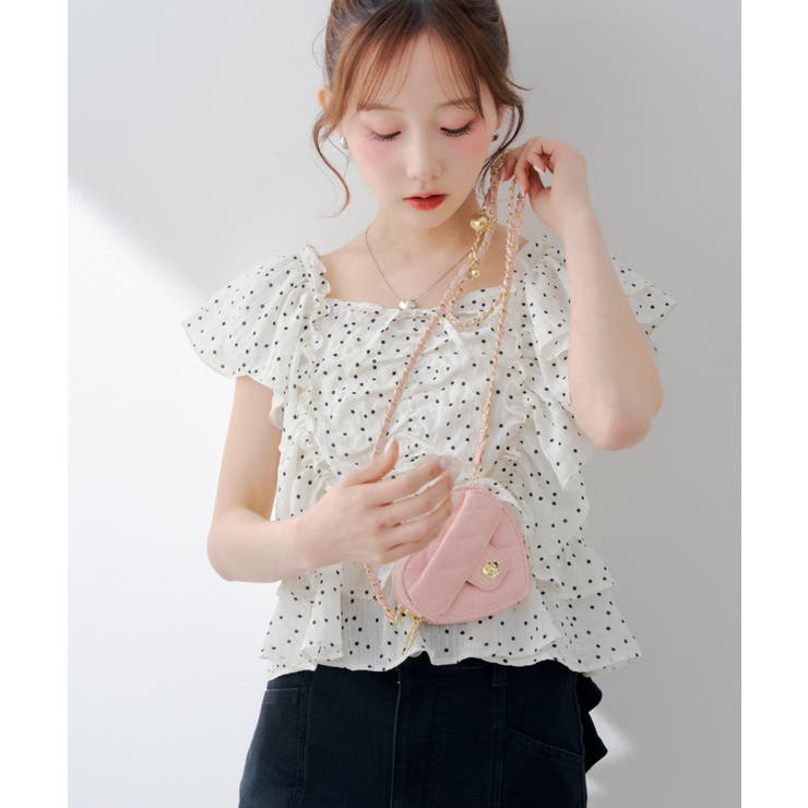 ハートキルティングバッグ | RMAF　NICE CLAUP / OLIVE des OLIVE | 詳細画像2 