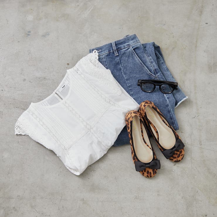 リボン付バレエシューズ | RMAF　NICE CLAUP / OLIVE des OLIVE | 詳細画像2 