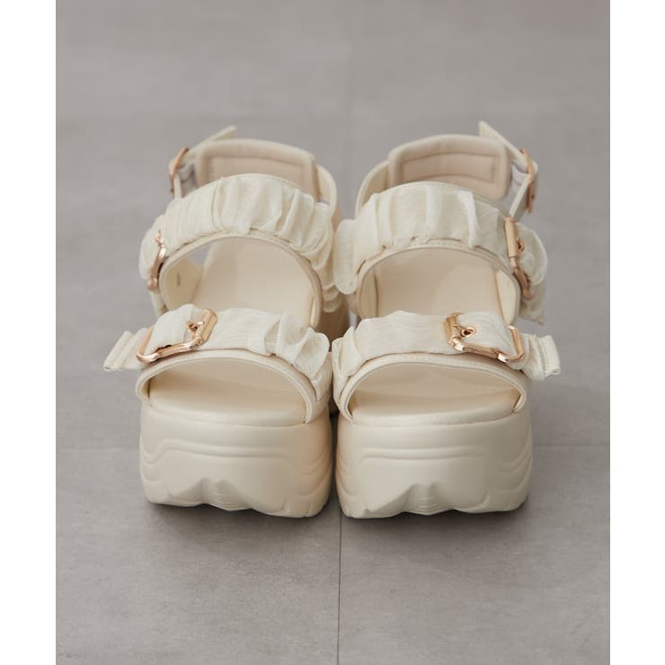 【ボリュームソールなのに軽い！】オーガンスポサン | RMAF　NICE CLAUP / OLIVE des OLIVE | 詳細画像13 