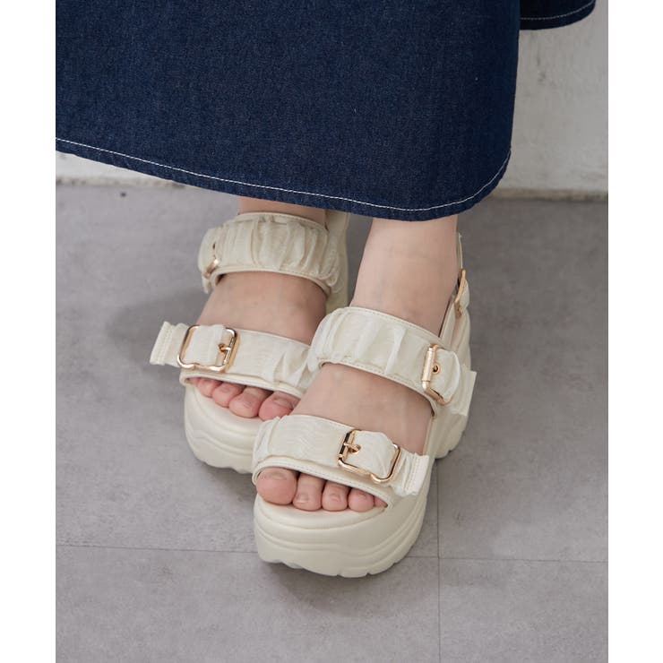 【ボリュームソールなのに軽い！】オーガンスポサン | RMAF　NICE CLAUP / OLIVE des OLIVE | 詳細画像3 