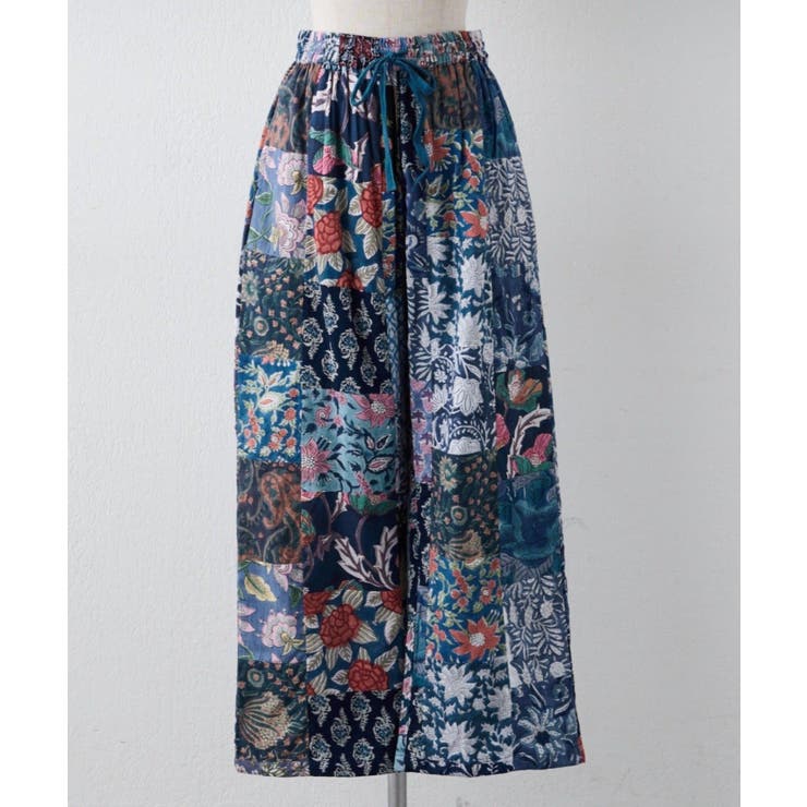【nane】パッチワークパンツ | RMAF　NICE CLAUP / OLIVE des OLIVE | 詳細画像8 