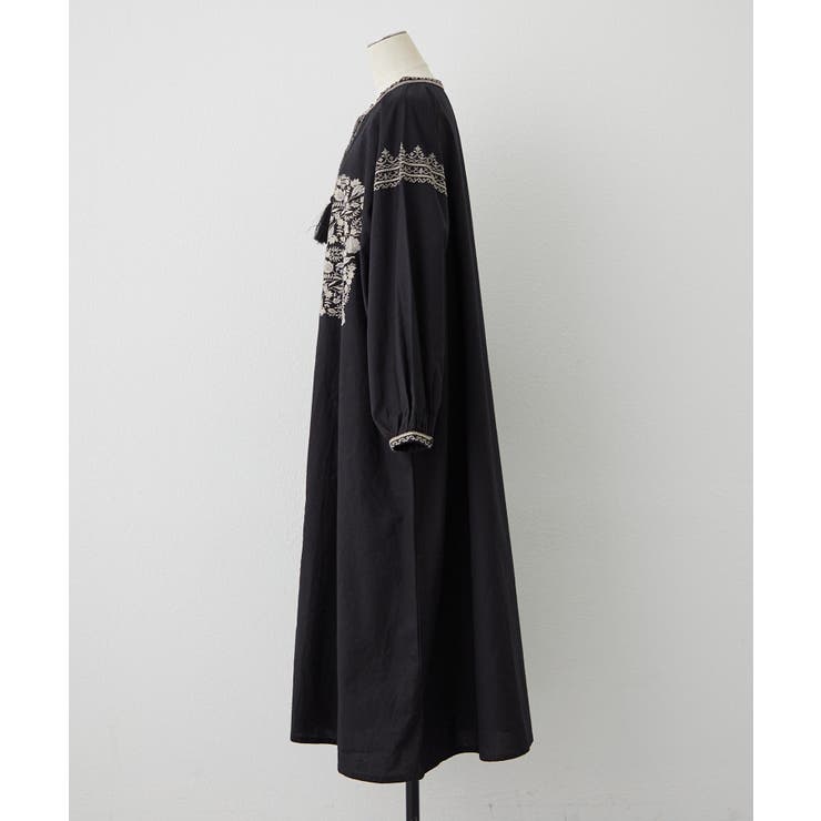 【nane】刺繍前あきワンピース | RMAF　NICE CLAUP / OLIVE des OLIVE | 詳細画像29 