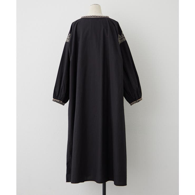 【nane】刺繍前あきワンピース | RMAF　NICE CLAUP / OLIVE des OLIVE | 詳細画像30 