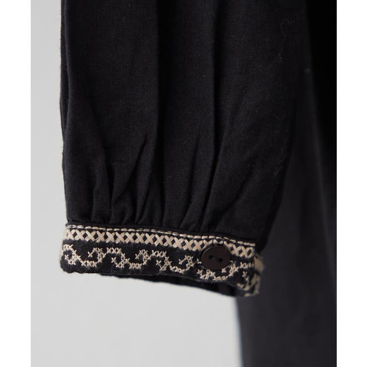 【nane】刺繍前あきワンピース | RMAF　NICE CLAUP / OLIVE des OLIVE | 詳細画像32 