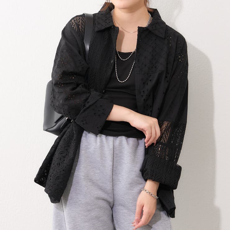 【nane】インド綿 パッチワークブラウス | RMAF　NICE CLAUP / OLIVE des OLIVE | 詳細画像1 