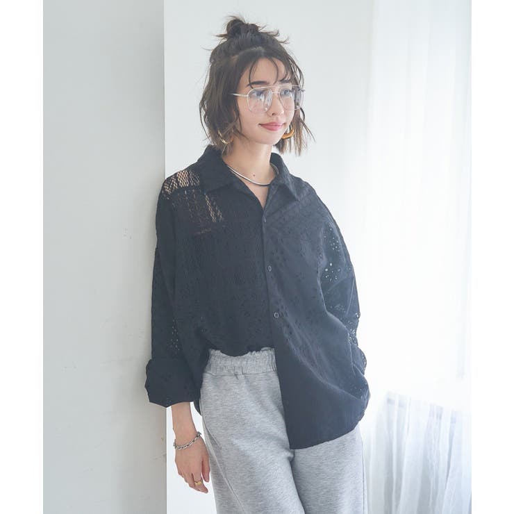 【nane】パッチワークブラウス | RMAF　NICE CLAUP / OLIVE des OLIVE | 詳細画像24 