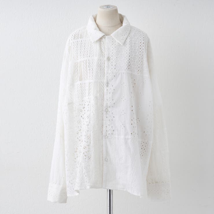 【nane】インド綿 パッチワークブラウス | RMAF　NICE CLAUP / OLIVE des OLIVE | 詳細画像21 