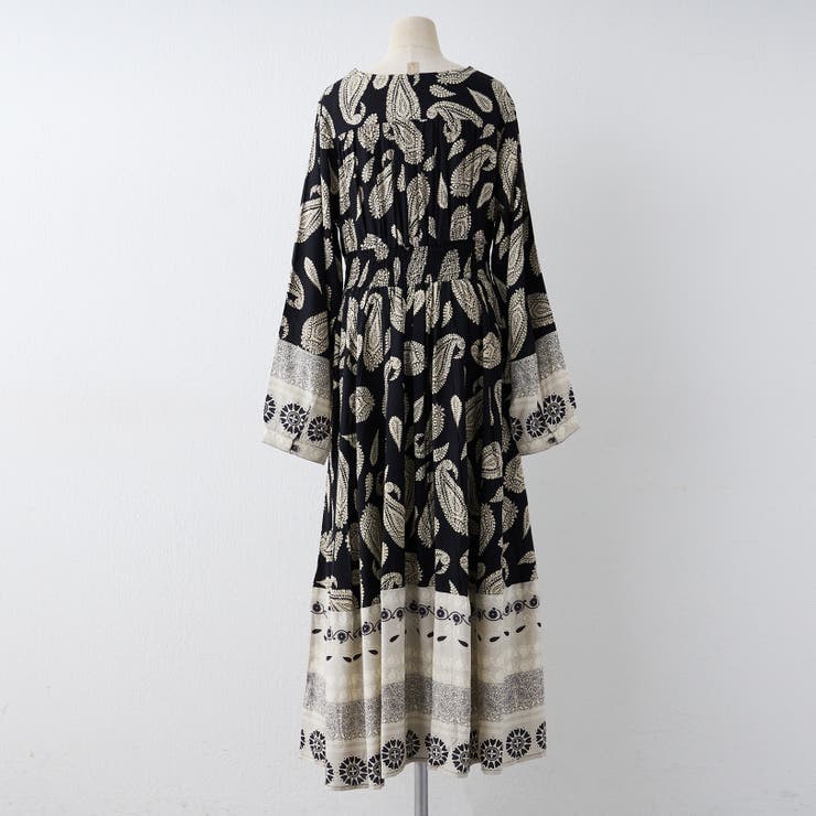 【nane】エスニック柄ワンピース | RMAF　NICE CLAUP / OLIVE des OLIVE | 詳細画像24 