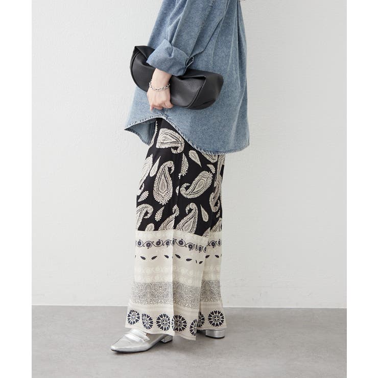 【nane】エスニック柄パンツ | RMAF　NICE CLAUP / OLIVE des OLIVE | 詳細画像13 