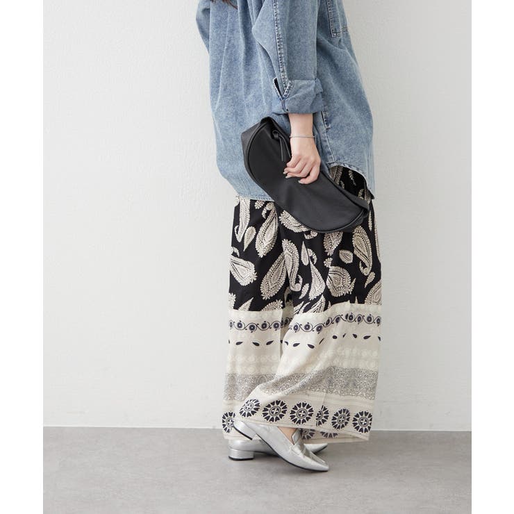 【nane】エスニック柄パンツ | RMAF　NICE CLAUP / OLIVE des OLIVE | 詳細画像17 