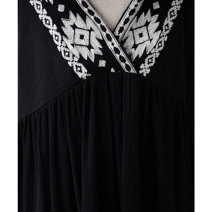 【NAO】エスニック刺繍ワンピース | RMAF　NICE CLAUP / OLIVE des OLIVE | 詳細画像25 