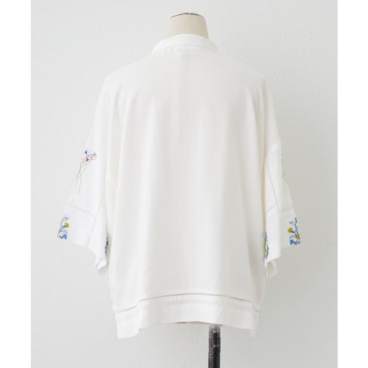 【nane】セットアップ対応 刺繍ブラウス | RMAF　NICE CLAUP / OLIVE des OLIVE | 詳細画像26 