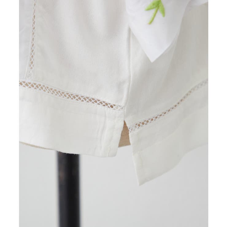 【nane】セットアップ対応 刺繍ブラウス | RMAF　NICE CLAUP / OLIVE des OLIVE | 詳細画像30 