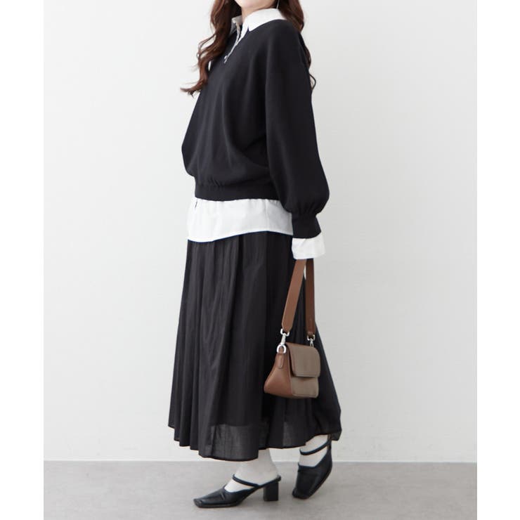 【NAO】コットン素材で快適 ギャザースカート | RMAF　NICE CLAUP / OLIVE des OLIVE | 詳細画像37 