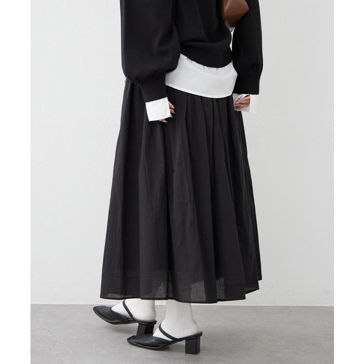 【NAO】コットン素材で快適 ギャザースカート | RMAF　NICE CLAUP / OLIVE des OLIVE | 詳細画像40 