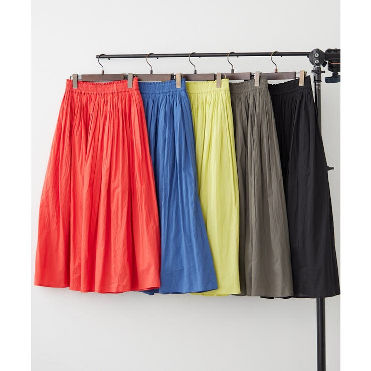 【NAO】コットン素材で快適 ギャザースカート | RMAF　NICE CLAUP / OLIVE des OLIVE | 詳細画像46 