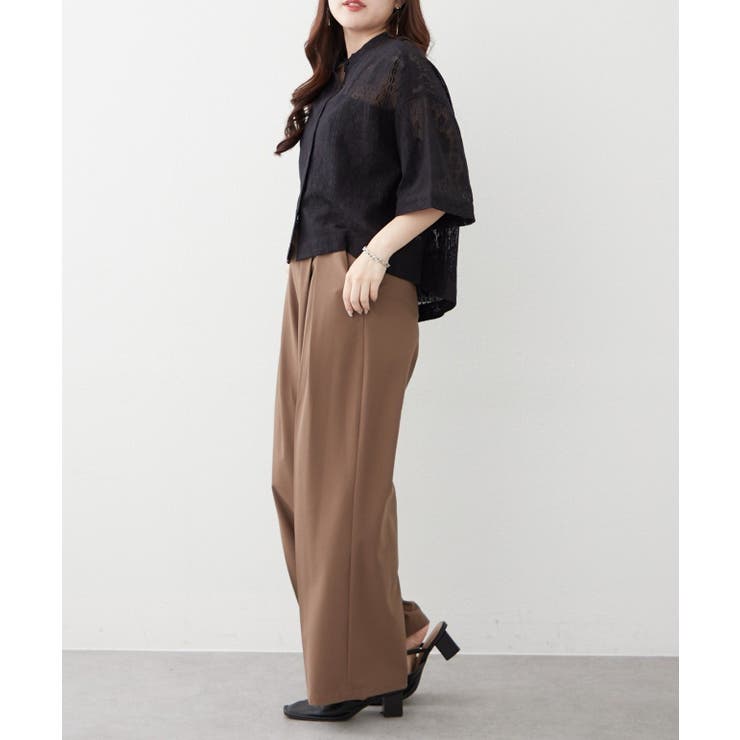 【NAO】フラワーレースブラウス | RMAF　NICE CLAUP / OLIVE des OLIVE | 詳細画像7 