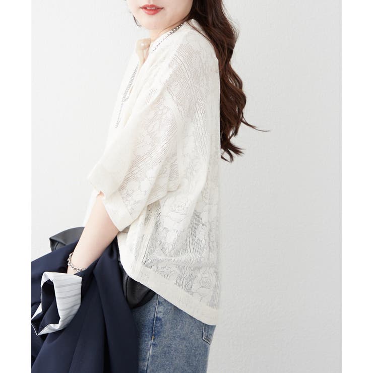 【NAO】フラワーレースブラウス | RMAF　NICE CLAUP / OLIVE des OLIVE | 詳細画像12 