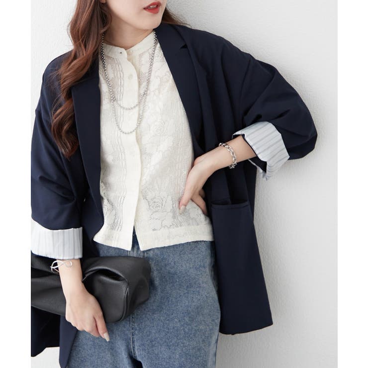 【NAO】フラワーレースブラウス | RMAF　NICE CLAUP / OLIVE des OLIVE | 詳細画像15 