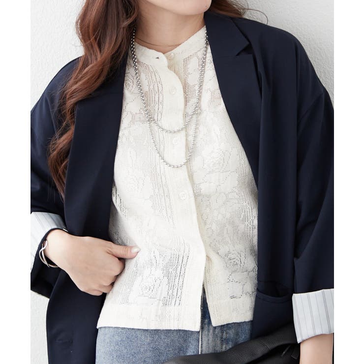 【NAO】フラワーレースブラウス | RMAF　NICE CLAUP / OLIVE des OLIVE | 詳細画像17 