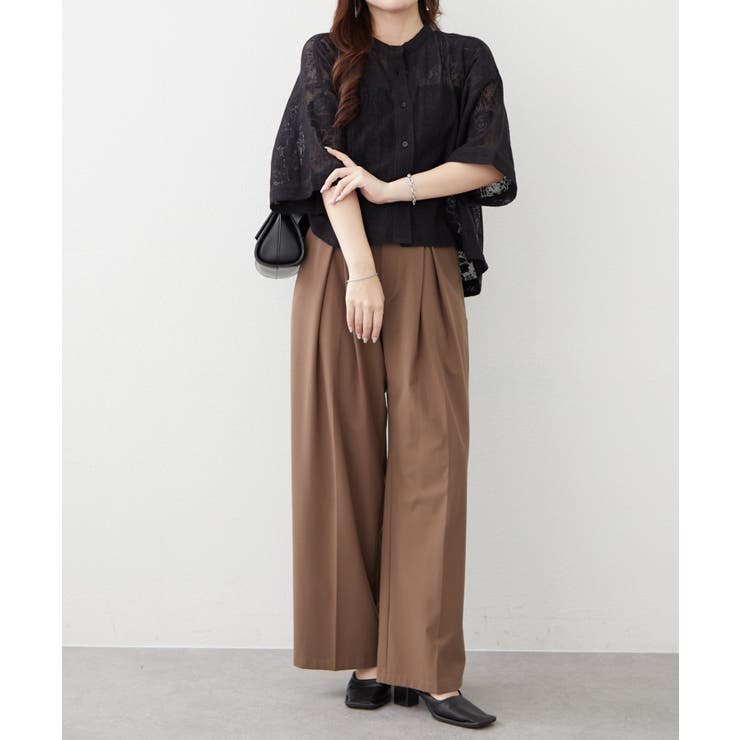 【NAO】フラワーレースブラウス | RMAF　NICE CLAUP / OLIVE des OLIVE | 詳細画像5 