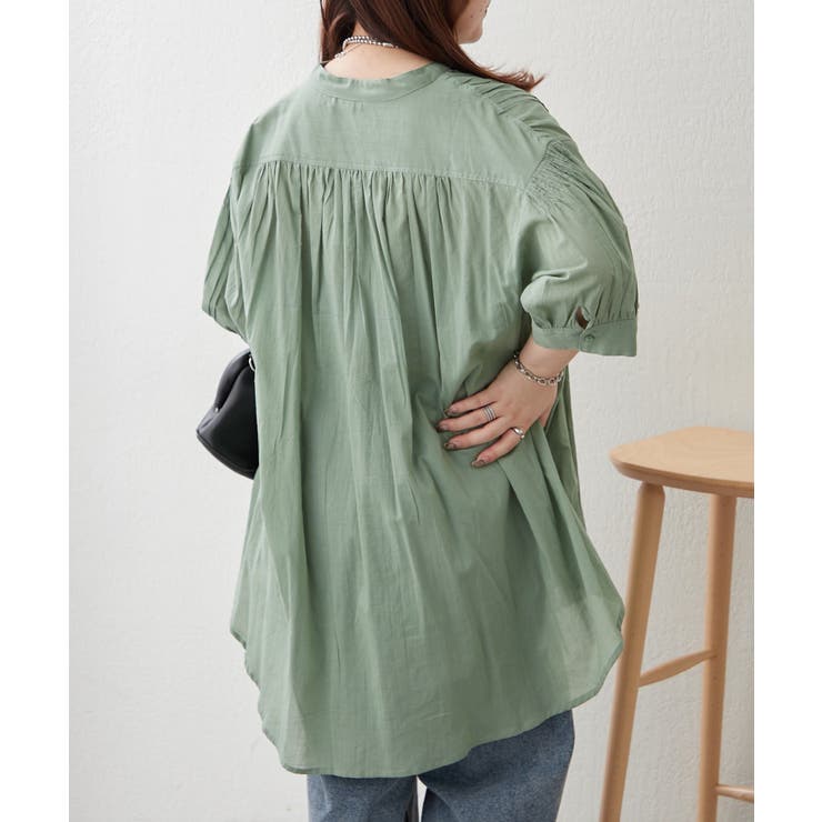 【NAO】ピンタックブラウス | RMAF　NICE CLAUP / OLIVE des OLIVE | 詳細画像4 