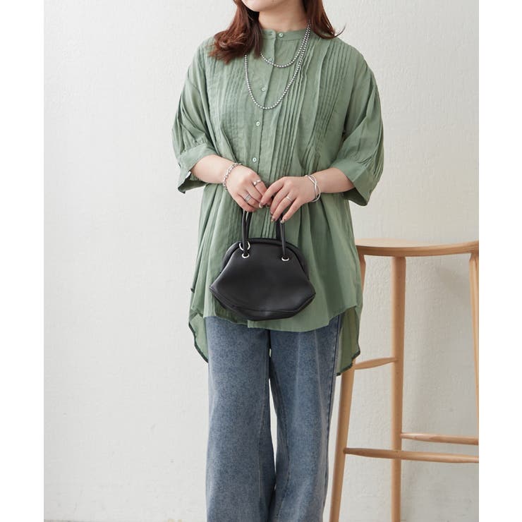 【NAO】ピンタックブラウス | RMAF　NICE CLAUP / OLIVE des OLIVE | 詳細画像6 